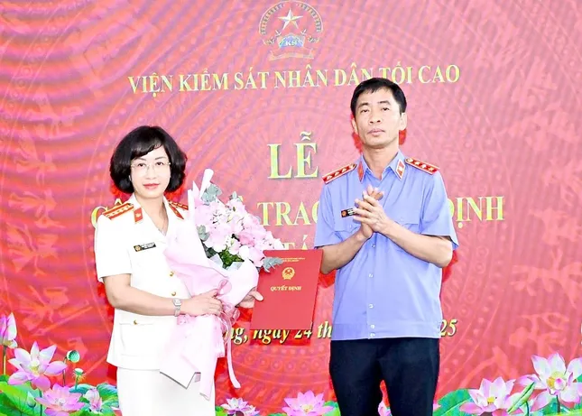 Bổ nhiệm Viện trưởng Viện Kiểm sát Nhân dân tỉnh Tuyên Quang sau hợp nhất ảnh 1