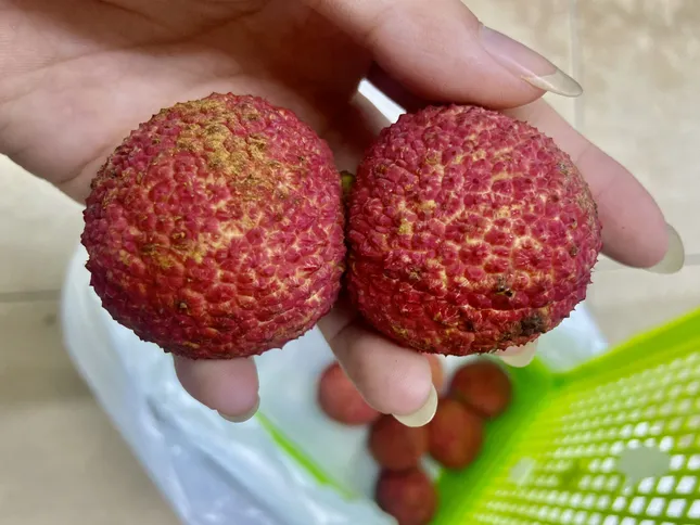 Vải thiều Trung Quốc 'đổ bộ' chợ Việt, giá cao không tưởng ảnh 1