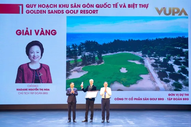 Tác phẩm Quy hoạch tổ hợp sân gôn Golden Sands Golf Resort đạt giải Vàng trong Giải thưởng Quy hoạch đô thị Quốc gia ảnh 1
