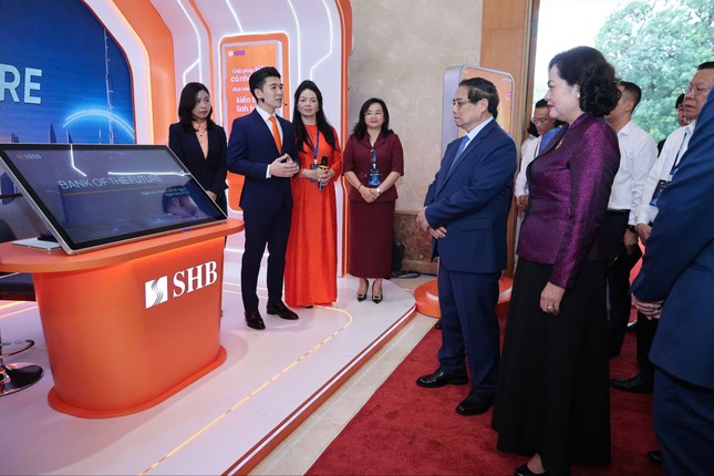 Giải pháp thanh toán tích hợp của SHB được giới thiệu trước Thủ tướng Phạm Minh Chính ảnh 1