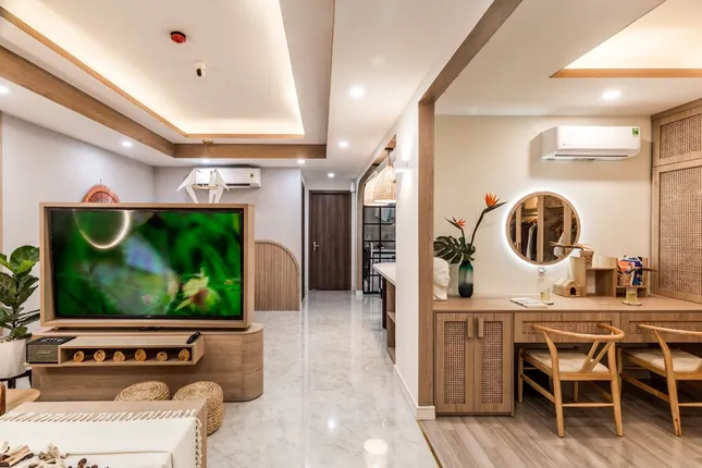 Căn chung cư 75m2 đẹp cuốn hút với chi phí 400 triệu đồng ảnh 2