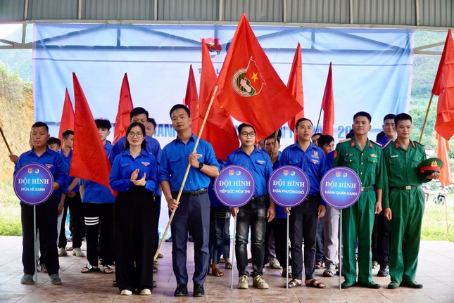 6 đội hình thanh niên tình nguyện hè tại Lai Châu ảnh 2