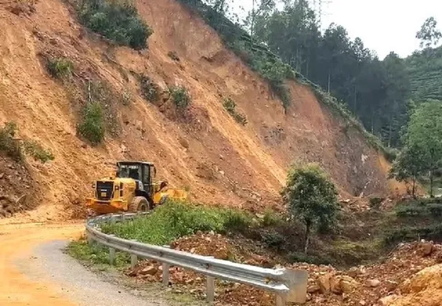 Mưa lớn gây sạt lở ở Lai Châu ảnh 2