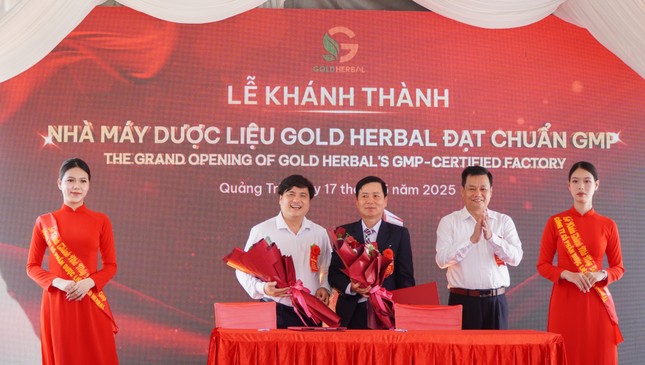 Khánh thành nhà máy sản xuất dược liệu đạt chuẩn GMP đầu tiên tại Quảng Trị ảnh 5