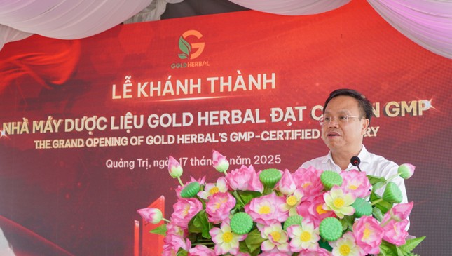 Khánh thành nhà máy sản xuất dược liệu đạt chuẩn GMP đầu tiên tại Quảng Trị ảnh 3