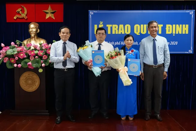Ủy ban Mặt trận Tổ quốc TPHCM có 2 lãnh đạo mới ảnh 1