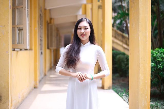 Hoa khôi Học viện Ngân hàng: Ít đi giày cao gót và vẫn 'ế' vì... cao! ảnh 1