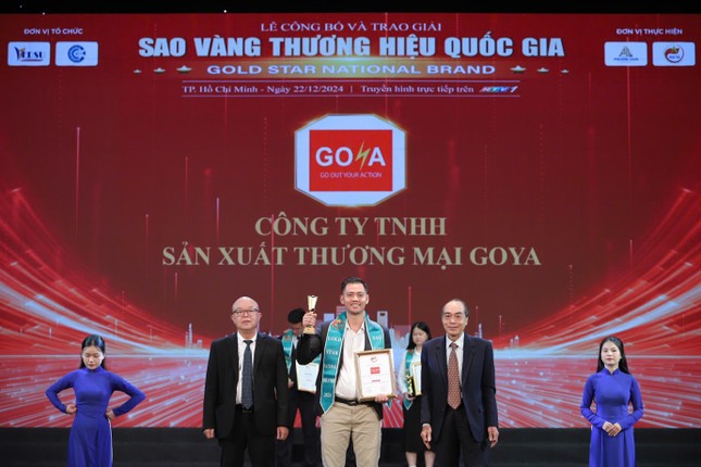 GOYA lọt top 10 'Sao vàng thương hiệu quốc gia' 2024 ảnh 1