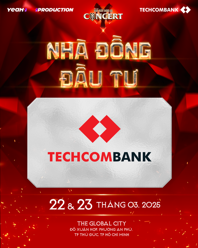 Techcombank tiếp tục là nhà đồng đầu tư Concert Anh Trai Vượt Ngàn Chông Gai đêm thứ 3,4 ảnh 1