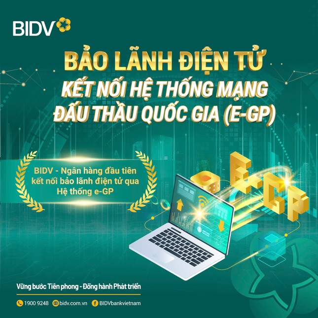 Sử dụng dịch vụ bảo lãnh dự thầu điện tử tại BIDV nhận ưu đãi hấp dẫn ảnh 1