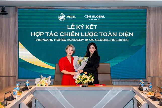 Học viện cưỡi ngựa Vinpearl Vũ Yên ký kết hợp tác với On Global Holdings ảnh 9