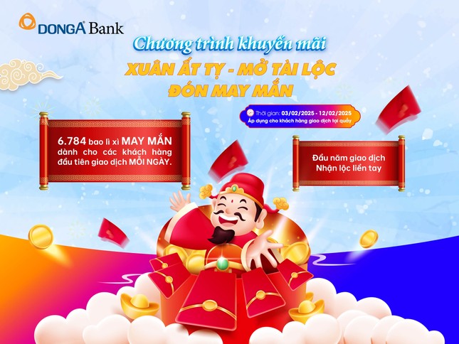 Xuân đến nhà, lộc đến tay – Giao dịch ngay cùng DongA Bank ảnh 2