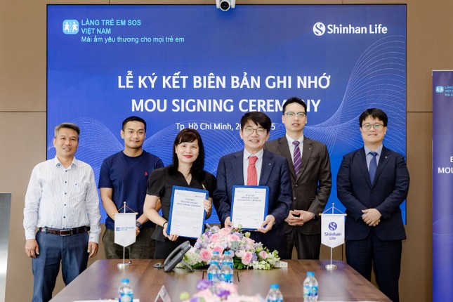 Shinhan Life đẩy mạnh hợp tác cùng làng trẻ em SOS Việt Nam trong năm 2025 ảnh 1