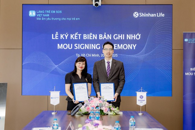 Shinhan Life đẩy mạnh hợp tác cùng làng trẻ em SOS Việt Nam trong năm 2025 ảnh 2