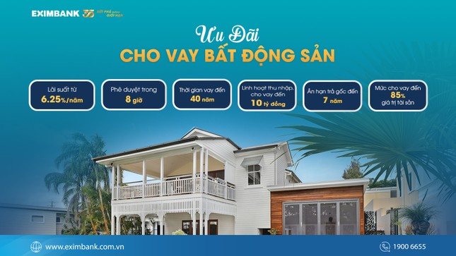 Sở hữu tổ ấm dễ dàng với giải pháp tài chính linh hoạt từ Eximbank ảnh 1