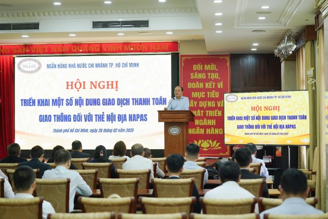 NHNN TPHCM khuyến khích các ngân hàng tham gia mạng lưới thanh toán thẻ NAPAS trong giao thông ảnh 3