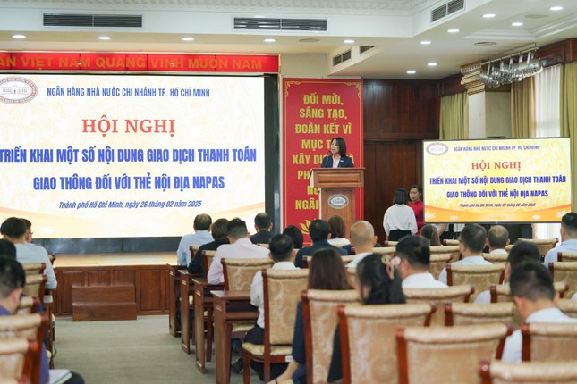 NHNN TPHCM khuyến khích các ngân hàng tham gia mạng lưới thanh toán thẻ NAPAS trong giao thông ảnh 4