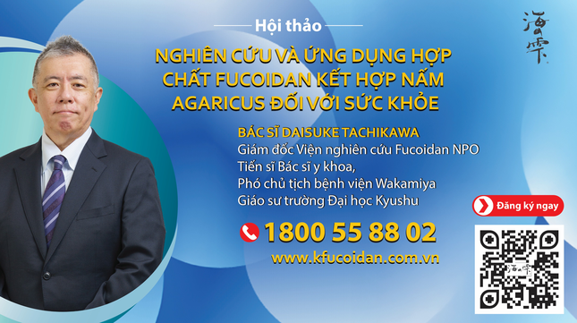 Đăng ký tham gia hội thảo nghiên cứu các tác dụng chuyên sâu của Fucoidan đối với sức khỏe ảnh 1