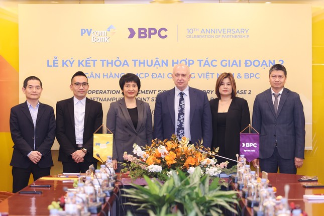 PVcomBank và BPC ký kết thỏa thuận hợp tác giai đoạn mới sau một thập kỷ đồng hành ảnh 1