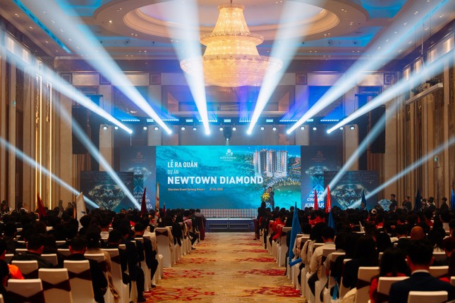 Bùng nổ tinh thần bứt phá trong lễ ra quân năm 2025 của tổ hợp căn hộ cao cấp Newtown Diamond tại Đà Nẵng ảnh 1