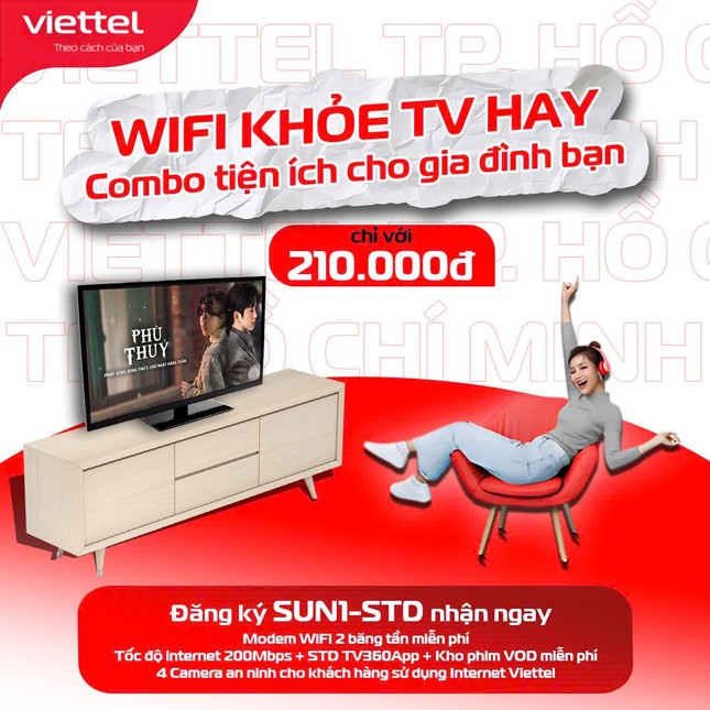 Viettel khuyến mãi lắp mạng internet tặng 4 camera trong nhà ảnh 2