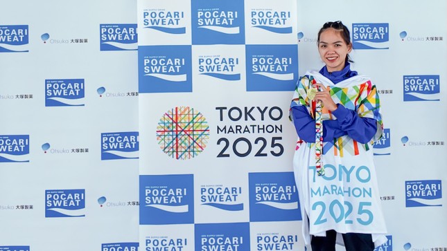 Pocari Sweat - Đồng hành cùng Hứa Thuận Long và Hoàng Thị Ngọc Hoa ghi dấu ấn tại Tokyo Marathon 2025 ảnh 3