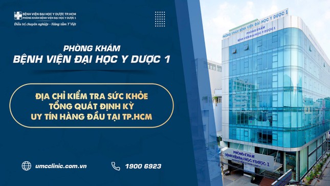 Khám sức khỏe tổng quát định kỳ tại Phòng khám Bệnh viện Đại học Y Dược 1 – Chăm sóc toàn diện, an tâm sống khỏe! ảnh 1