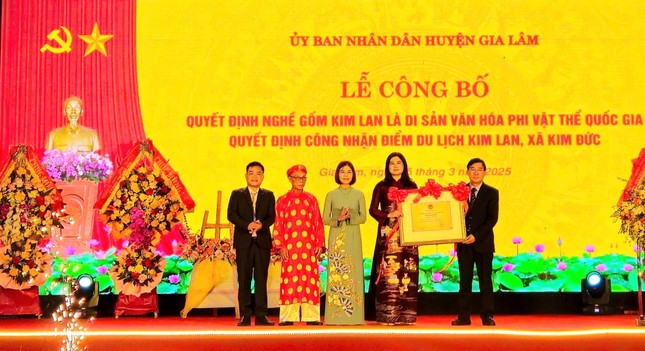 Nghề gốm Kim Lan là di sản văn hóa phi vật thể Quốc gia ảnh 3