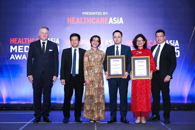 Vinmec là hệ thống y tế đầu tiên tại Việt Nam được vinh danh tại Healthcare Asia Awards 2025 ảnh 1