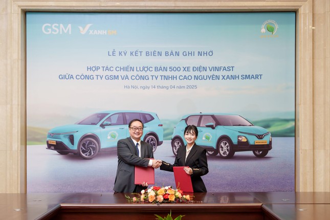 Cao Nguyên Xanh Smart mua 500 xe điện từ Xanh SM, vận hành hãng taxi điện đầu tiên tại Đắk Nông ảnh 1