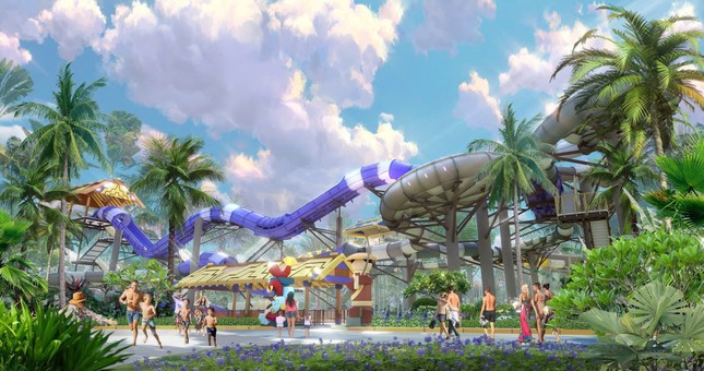 Làn trượt ống đua song song đầu tiên của Đông Nam Á tại Sun World Hà Nam có gì hot? ảnh 1