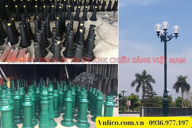 Những mẫu cột trụ đèn sân vườn chiếu sáng và trang trí không gian ngoại thất hoàn hảo ảnh 3