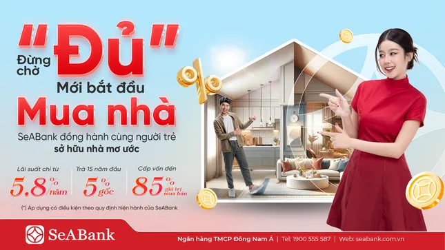 Lãi suất chỉ 5,8%/năm, 'thời điểm vàng' mua nhà năm 2025 người trẻ không thể bỏ lỡ- Ảnh 1. Lãi suất chỉ 5,8%/năm, 'thời điểm vàng' mua nhà năm 2025 người trẻ không thể bỏ lỡ- Ảnh 1.