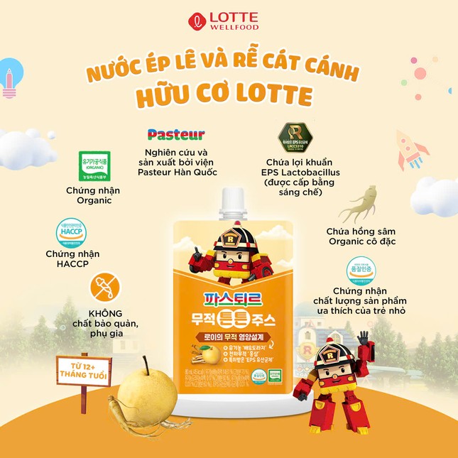 Nước ép trái cây Organic Pasteur: Lựa chọn dinh dưỡng an toàn cho các mẹ bỉm sữa ảnh 1