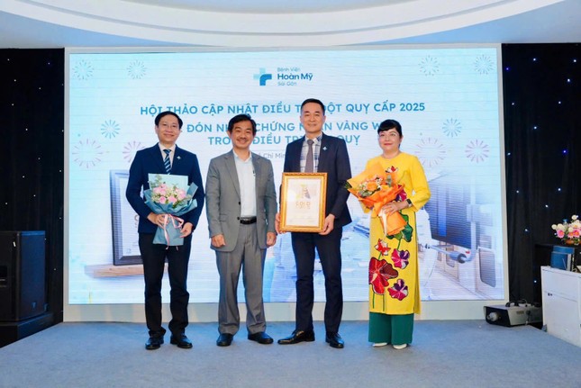 Bệnh viện Hoàn Mỹ Sài Gòn đạt Chứng nhận Vàng của Hội Đột quỵ Thế giới ảnh 2