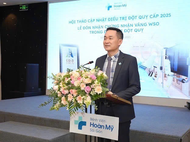 Bệnh viện Hoàn Mỹ Sài Gòn đạt Chứng nhận Vàng của Hội Đột quỵ Thế giới ảnh 1