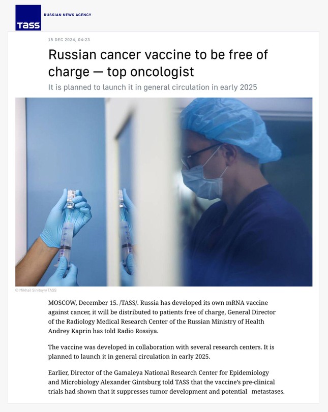 Tổng thống Putin và Tổng Bí thư Tô Lâm chứng kiến hợp tác giữa VNVC và Quỹ Đầu tư Trực tiếp Nga về vaccine công nghệ mới ảnh 3