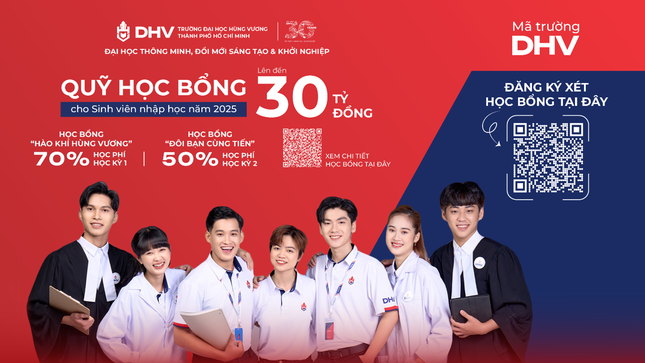 Trường ĐH Hùng Vương TPHCM: Bứt phá tương lai cùng Học bổng 'Hào khí Hùng Vương' ảnh 2