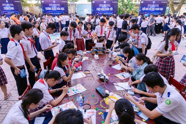 THPT FPT Đà Nẵng lan toả trải nghiệm stem cùng học sinh Quảng Ngãi ảnh 2