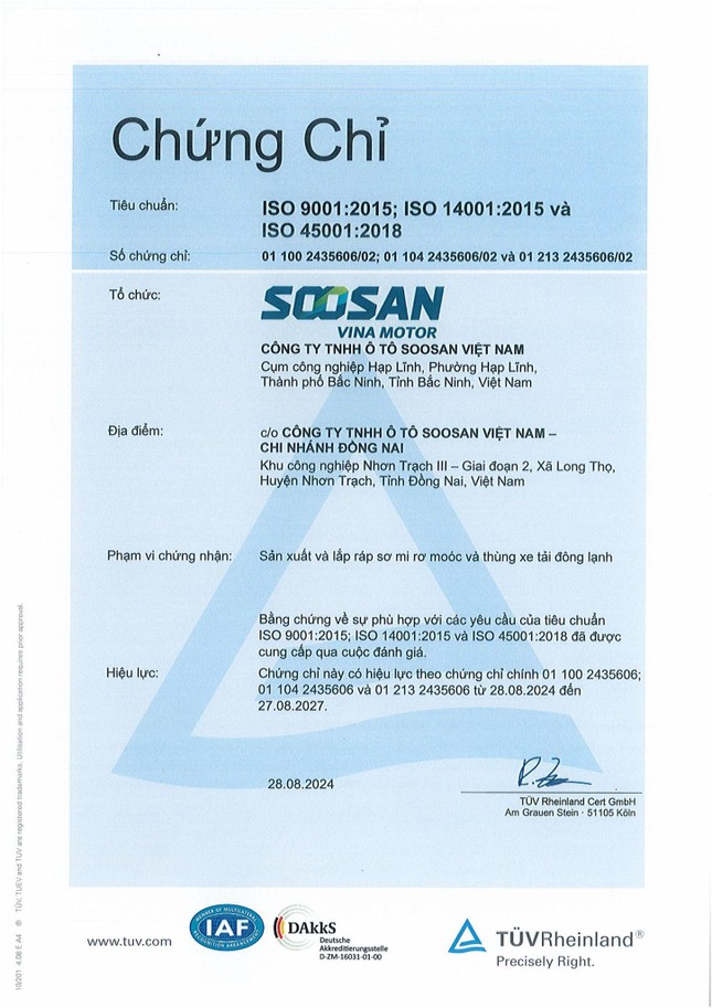 Khám phá các sản phẩm xe chuyên dụng của Soosan Vina Motor tại CO-REF Vietnam ảnh 2