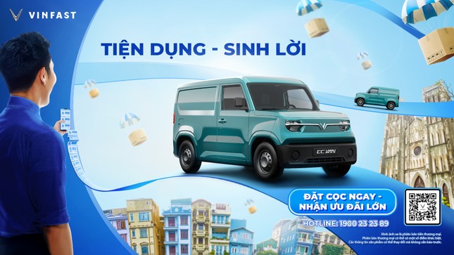 Vinfast ra mắt dòng xe chở hàng cỡ nhỏ giá từ 285 triệu đồng ảnh 1