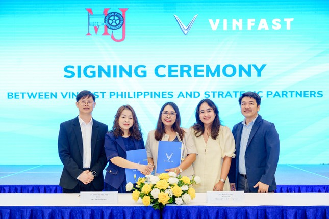 Vinfast bắt tay 4 đối tác Philippines, mạnh mẽ mở rộng mạng lưới xưởng dịch vụ ảnh 3