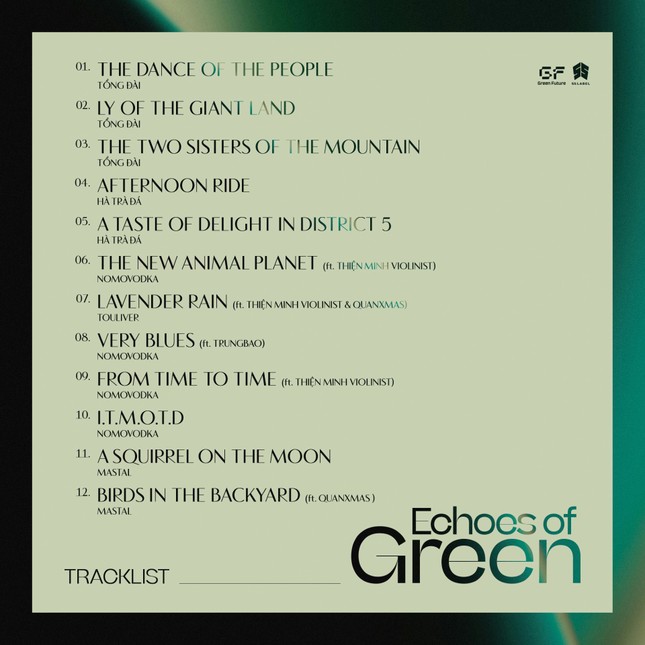 ECHOES OF GREEN: Khi âm nhạc trở thành sứ giả lan tỏa lối sống xanh ảnh 1