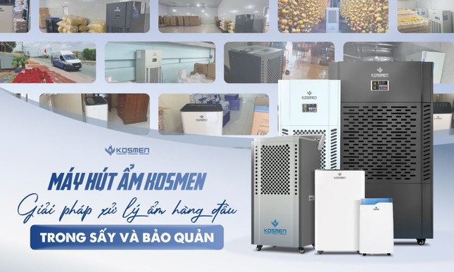 Kosmen - Thương hiệu xử lý ẩm hàng đầu trong sản xuất và bảo quản ảnh 3