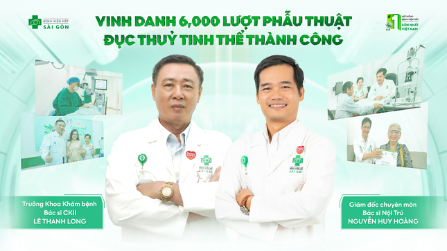 Bệnh viện Mắt Sài Gòn Sông Hàn vinh dự đạt cột mốc 6.000 ca phẫu thuật đục thủy tinh thể ảnh 2