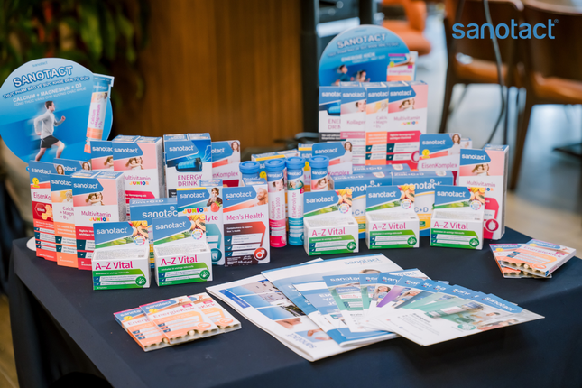 Sanotact – Thương hiệu thực phẩm bảo vệ sức khỏe đến từ Đức chính thức ra mắt tại Việt Nam ảnh 2