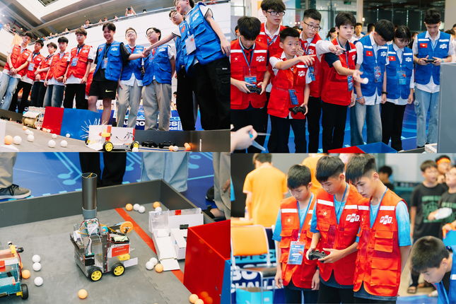 Đông đảo học sinh THCS tham gia tranh tài tại sân chơi công nghệ FPT Schools AI & Robotics Challenge 2025 ảnh 4