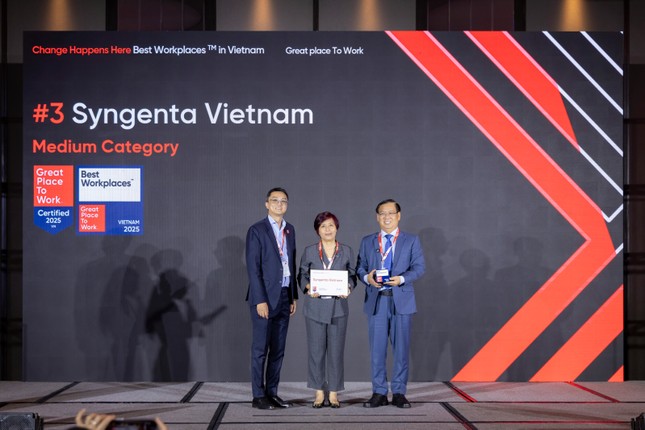 Syngenta tiếp tục lọt top bảng xếp hạng 'Nơi làm việc xuất sắc hàng đầu Việt Nam' ảnh 1