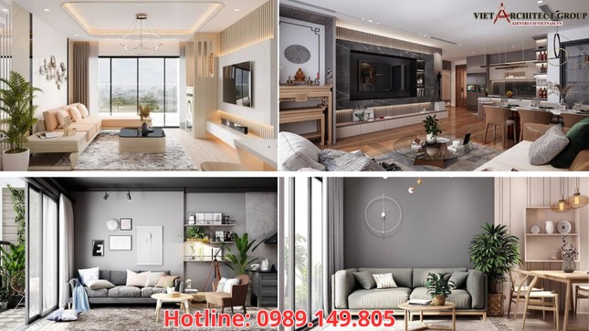 Những mẫu thiết kế nội thất chung cư đẹp hiện đại thi công trọn gói giá tại xưởng ảnh 2