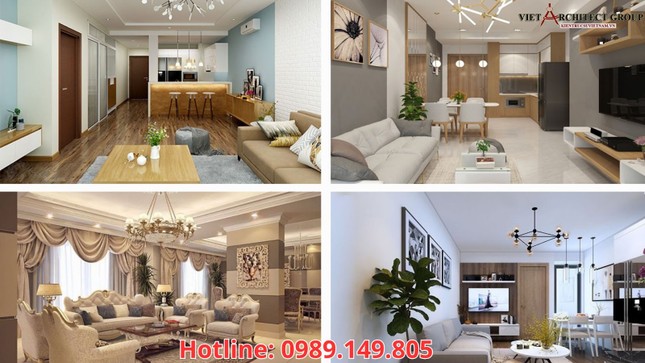 Những mẫu thiết kế nội thất chung cư đẹp hiện đại thi công trọn gói giá tại xưởng ảnh 4